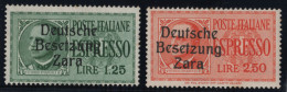 Delcampe - Regno 1943 Occupazione Tedesca Di Zara M.N.H. Cert. Sottoriva - Andere & Zonder Classificatie