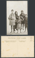 Delcampe - Tibet China Old Postcard Tibetan Beggars Mendicants, Piwang Musical Instrument - China