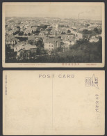 Delcampe - China Old Postcard Tsingtao Tsingtau Bird's Eye View Street Scene Panorama青島市街鳥瞰 - China