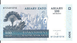Delcampe - MADAGASCAR 100 ARIARY 2004 UNC P 86 B - Madagascar