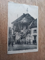 Delcampe - DANNEMARIE UNE MAISON BOMBARDEE - Dannemarie