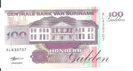 Delcampe - SURINAME 100 GULDEN 1998 UNC P 139 B - Surinam
