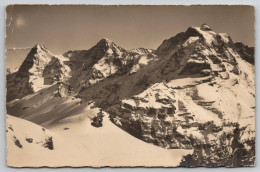 Delcampe - Murren Schilthorn Eiger Monch Jungfrau Carte Postale Postcard - Mürren