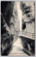 Delcampe - Aareschlucht Bei Meiringen Carte Postale Postcard - Meiringen