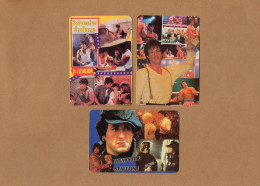 Delcampe - VP25.010 - LISBOA ( Portugal ) 1987 - Calendario / Calendrier / Calendar - Sylvester STALLONE, Rocky O Lutador .... - Petit Format : 1981-90