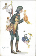 Delcampe - XAVIER SAGER ILLUSTRATEUR - PETITE FEMMES POUR POILUS, EDITIONS NOYER PARIS, VOIR LE SCANNER - Sager, Xavier
