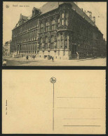 Delcampe - Belgium Old B/W Postcard Gand Hotel De Ville Town Hall - Autres & Non Classés