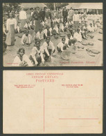 Delcampe - Ceylon Old Postcard Plumbago Preparation, Colombo, Native Women Girls, Leadwort - Sri Lanka (Ceylon)