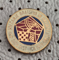 Delcampe - Brotherhood And Friendship Gatherings 17. Srečanje Bratstva In Prijateljstva Sl. Bistrica 1978 Slovenia Yugoslavia  Pin - Asociaciones
