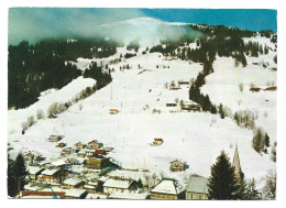Delcampe - Les Gets - Au Fond La Pointe De Chery - Sports D'hiver - Année 1969 - Phlogophilie - Flamme Postale - Les Gets