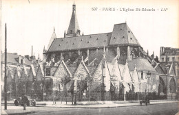 Delcampe - 75-PARIS EGLISE SAINT SEVERINE-N°5137-A/0133 - Kirchen