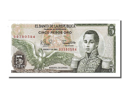 Delcampe - Billet, Colombie, 5 Pesos Oro, 1980, 1980-01-01, NEUF - Colombie