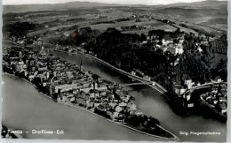Delcampe - PAssAU Bayern Fliegeraufnahme - Passau