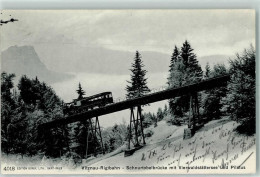 Delcampe - 6354 Vitznau 1906 - Vitznau Rigibahn Schnurtobelbrücke Pilatus - 10396299 - Vitznau