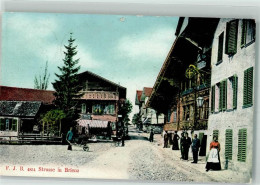 Delcampe - 3855 Brienz BE 1906 Gebrauchsspuren Straße - 38070220 - Brienz