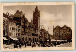 Delcampe - 4000 Basel Bâle - Marktszene Marktplatz Rathaus - 39493526 - Basel