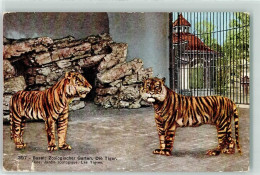 Delcampe - 4000 Basel Bâle Gebrauchsspuren Zoologischer Garten Die Tieger - 10596290 - Basel