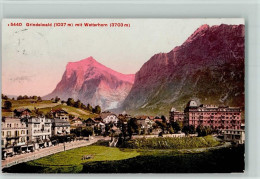 Delcampe - 3818 Grindelwald 1911 - Mit Wetterhorn Morgenrot - 10194599 - Grindelwald