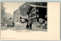 Delcampe - 3822 Lauterbrunnen - Dorfstrasse 2 Männer Mit Schlitten - 10611525 - Lauterbrunnen