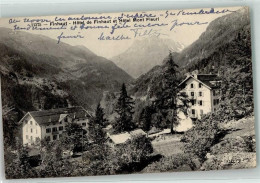 Delcampe - 1925 Finhaut 1912 - Hotels - 39407845 - Finhaut