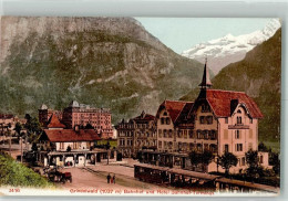 Delcampe - 3818 Grindelwald - Bahnhof Hotel Bahnhof Terminus - 13990531 - Grindelwald
