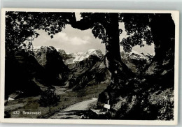 Delcampe - 8784 Braunwald 1937 Foto AK - 39979408 - Braunwald
