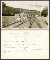 Delcampe - Australia Old Real Photo Postcard Railway Station Trains Ferntree Gully Victoria - Autres & Non Classés