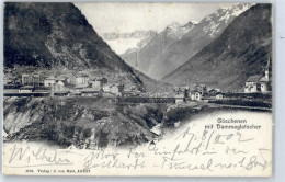 Delcampe - 6487 Göschenen - Gesamtansicht, Dammagletscher - 50886843 - Göschenen