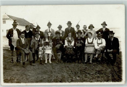 Delcampe - 4143 Dornach Privatfoto AK Schweizer Theatergruppe Gruppenfoto Trachten ... - 13905433 - Dornach