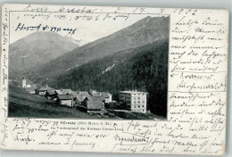 Delcampe - 7447 Cresta Avers 1902 Foto AK Hotel Kurhaus - 38069680 - Avers