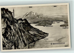 Delcampe - 6000 Luzern Lucerne Künstlerkarte Waldstättersee Landkarte Pilatus Seeta... - 10063796 - Luzern