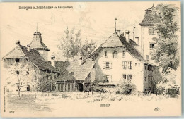 Delcampe - 3123 Belp Gebrauchsspuren Burgen Und Schlösser Im Kanton Bern Künstlerka... - 10302550 - Belp