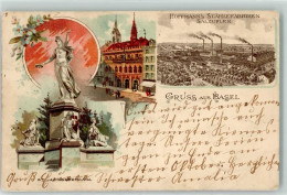 Delcampe - 4000 Basel Bâle 1899 Gebrauchsspuren St. Jacobsdenkmal Hoffmann's Stärke... - 13928749 - Basel