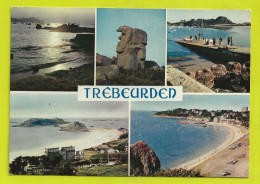 Delcampe - 22 TREBEURDEN N°7062 En 5 Vues Le Père Trébeurden Les Plages Et Le Port En 1974 - Trébeurden