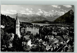 Delcampe - 3600 Thun 1932 - Stadtkirche Mit Blüemlisalp Niesen Feldpost - 10197250 - Thun