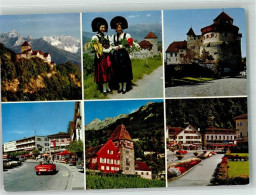 Delcampe - 9490 Vaduz Foto AK Tracht Schloss Auto - 38188711 - Liechtenstein