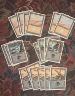 Delcampe - Magic The Gathering : Portal 3 (Three Kingdoms) - Lot De 20 Cartes Terrain - Lots