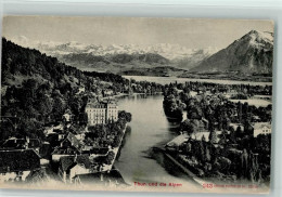 Delcampe - 3600 Thun 1907 - Und Die Alpen - 10197201 - Thun