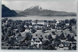 Delcampe - 6353 Weggis - Ferienheim Co-op Weggis Mit Pilatus - 51211613 - Weggis