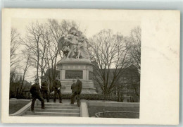 Delcampe - 4000 Basel Bâle 1915 Foto AK Denkmal Uniform Ort Handschriftlich - 10694393 - Basel