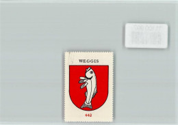 Delcampe - 6353 Weggis - Vignette Wappen Kaffee Hag Ca 1920-1940 WEggis - 11100997 - Weggis