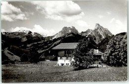 Delcampe - 3778 Schönried Foto AK Ferienheim Buebebärg Blick Auf Rüblihorn Gumfluh ... - 51674631 - Sonstige & Ohne Zuordnung