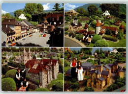 Delcampe - 6815 Melide - Swissminiatur Hauptstrasse Murten La Collégiale Neuenburg... - 39494194 - Melide