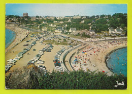 Delcampe - 22 TREBEURDEN N°209 L'Entre Deux Mers Plage Baignade Nombreuses Voitures VOIR DOS Postée De Guingamp En 1971 - Trébeurden