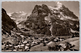 Delcampe - Grindelwald Fiescherhorner U Eiger Carte Postale Postcard - Grindelwald