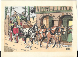Delcampe - LE RALLIC ILLUSTRATEUR - DILIGENCE, ATTELAGE DE CHEVAUX, VOIR LE SCANNER - Sonstige & Ohne Zuordnung
