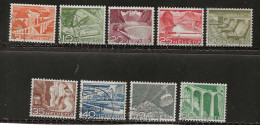 Delcampe - Switzerland - Scott 329-330; 332-338 - Gebraucht