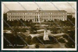 Delcampe - Bari Città Università Adriatica Benito Mussolini Foto Cartolina ZC2154 - Bari