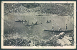 Delcampe - Biella Oropa Lago Mucrone Cartolina ZT5544 - Biella