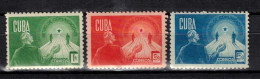 Delcampe - Cuba 1943. Yvert 277-79 ** MNH. - Neufs